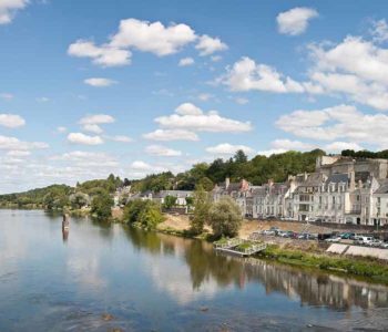 Amboise au bord de la Loire en Touraine