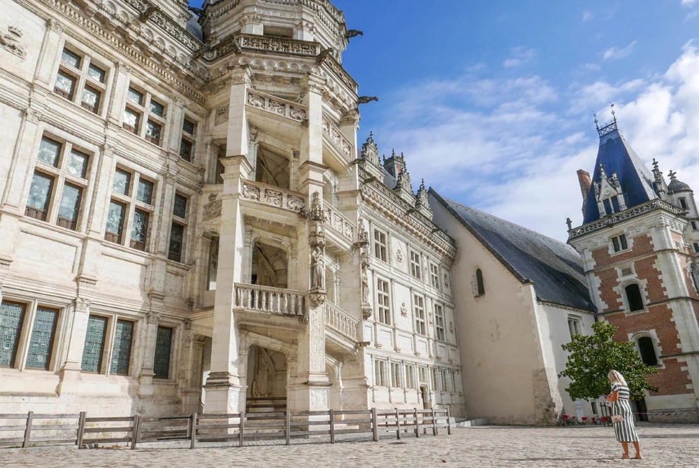 chateau de la loire - chateau de blois pres du camping