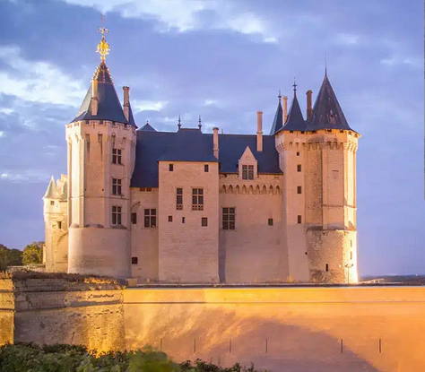 chateau de la loire - camping dans la vallée de la loire